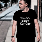 's Werelds Beste Auto Guy Black Mannen T-shirt