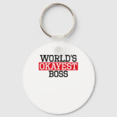's werelds beste baas, #Boss Sleutelhanger (Voorkant)