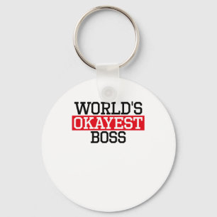 's werelds beste baas, #Boss Sleutelhanger