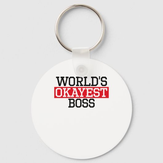 's werelds beste baas, #Boss Sleutelhanger (Voorkant)