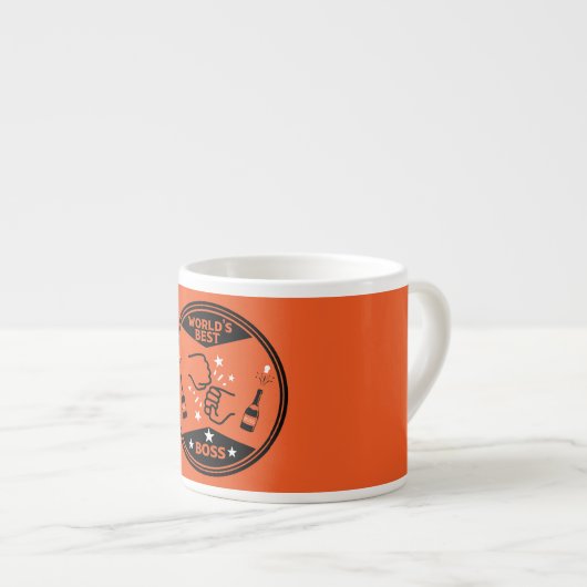 's Werelds beste baas Espresso Kop (Voorkant rechts)