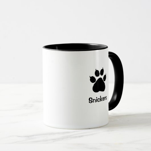 's Werelds beste baas | Funny Cat Afbeelding en na Mok (Voorkant rechts)