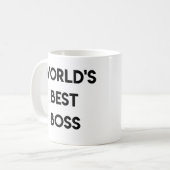 's Werelds beste baas Koffiemok (Voorkant links)