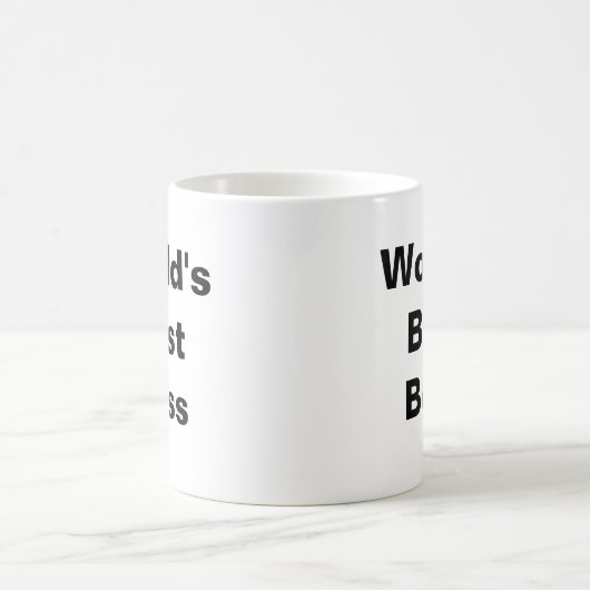 's Werelds beste baas-Mok Koffiemok (Center)