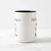 's Werelds beste baas-Mok personaliseren Tweekleurige Koffiemok (Center)