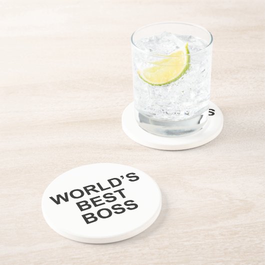 's Werelds beste baas onderzetter (Zijkant)