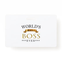 's Werelds beste baas ooit