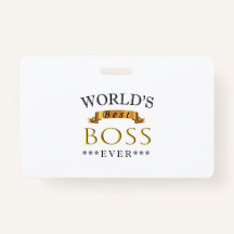 's Werelds beste baas ooit