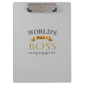 's Werelds beste baas ooit Klembord (Voorkant)