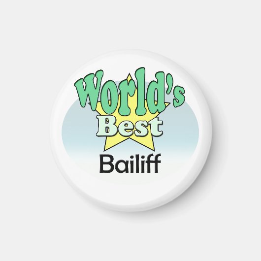 's Werelds beste bailiff Magneet (Voorkant)
