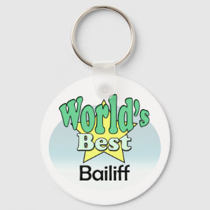 's Werelds beste bailiff Sleutelhanger