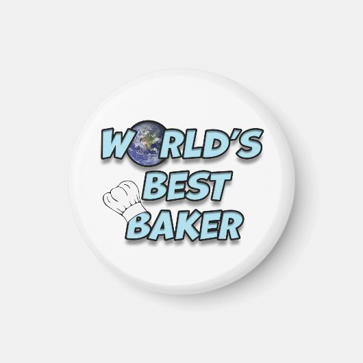 's Werelds beste Baker Magneet (Voorkant)