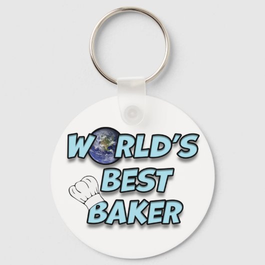 's Werelds beste Baker Sleutelhanger (Voorkant)