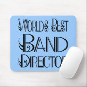 's Werelds beste band directeur Mousepad Muismat (Met muis)