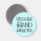 's Werelds Beste Band Director Magnet (Voorkant / Achterkant)
