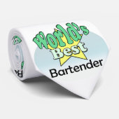 's Werelds beste barman Stropdas (Opgerold)