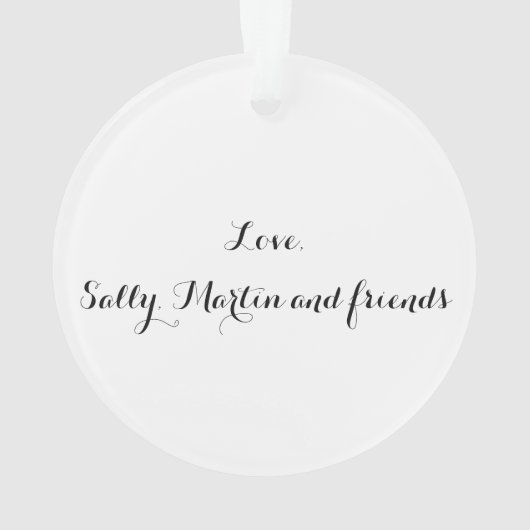 'S WERELDS BESTE BEELDSCHERM Ornament (achterkant)