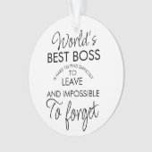 'S WERELDS BESTE BEELDSCHERM Ornament (voorkant)