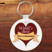 's Werelds beste beleidsvrouw Sleutelhanger (Voorkant)