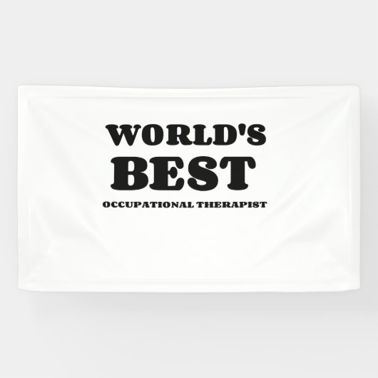 'S WERELDS BESTE BEROEPSTHERAPIST SPANDOEK (Horizontaal)