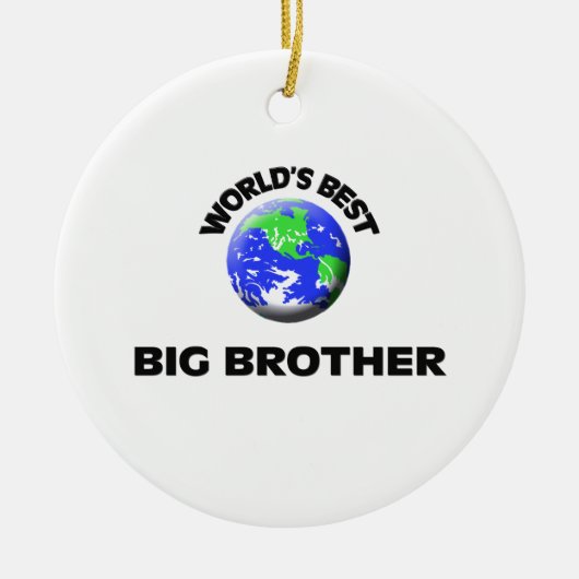 's Werelds beste Big Brother Keramisch Ornament (Voorkant)