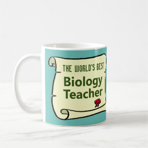 's Werelds beste biologie-leraar. Koffiemok