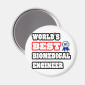 's Werelds beste biomedische ingenieur Magneet (Voorkant / Achterkant)
