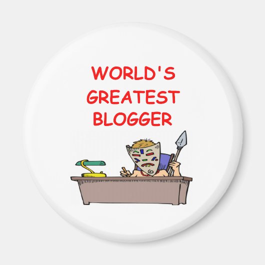's Werelds beste blogger Magneet (Voorkant)