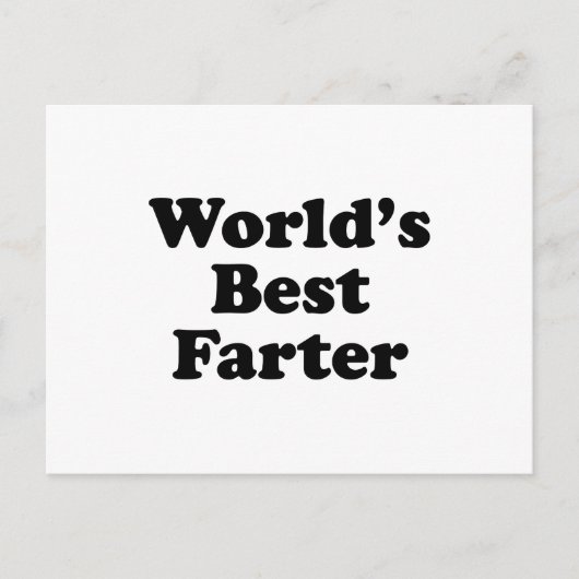 's Werelds beste boer Briefkaart (Voorkant)
