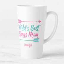 's Werelds beste bonusmam Stepmam Roze Moederdag