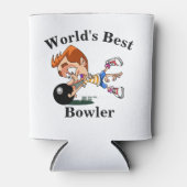 's Werelds beste bowler Blikjeskoeler (Voorkant)