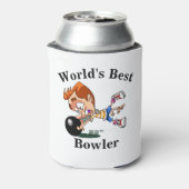 's Werelds beste bowler Blikjeskoeler (Blikje Achterkant)