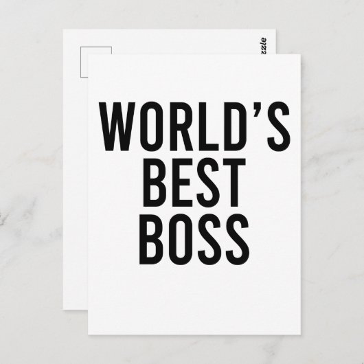 's Werelds beste briefkaart met geschenk Funny gif (Voorkant / Achterkant)