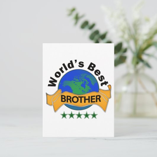 's Werelds beste broer Briefkaart (Staand voorkant)
