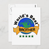 's Werelds beste broer Briefkaart (Voorkant / Achterkant)