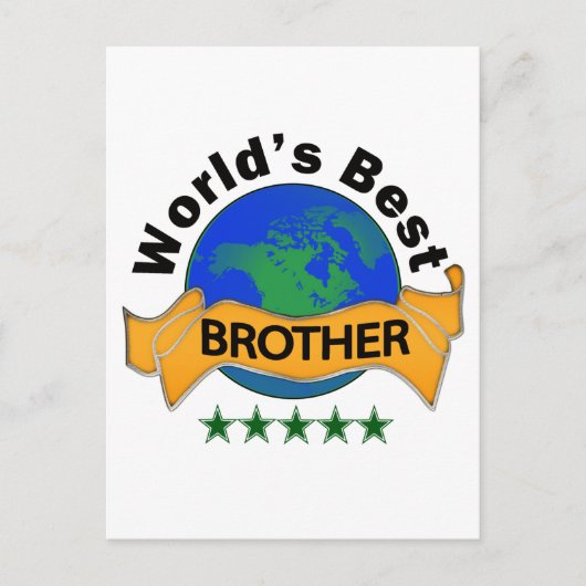 's Werelds beste broer Briefkaart (Voorkant)