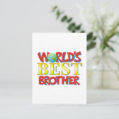 's Werelds beste broer Briefkaart (Staand voorkant)