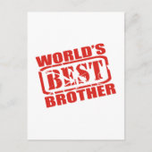 's Werelds beste broer Briefkaart (Voorkant)