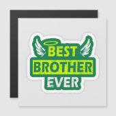 's Werelds beste broer Gift Magnetische Kaart (Voorkant / Achterkant)