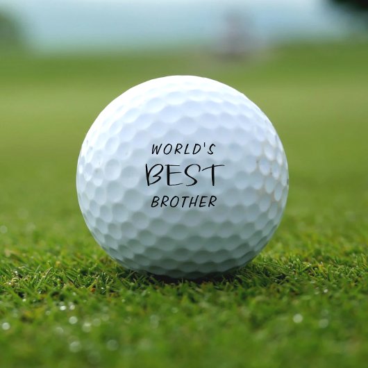 's Werelds beste broer Golfballen