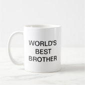 's Werelds beste BROER Koffiemok (Links)