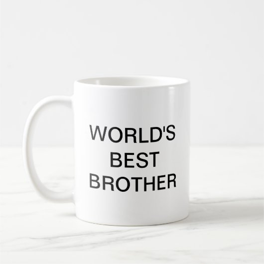 's Werelds beste BROER Koffiemok (Links)