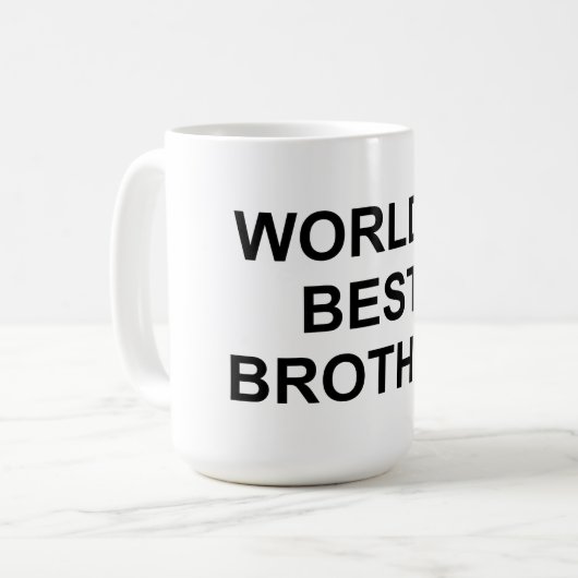 's Werelds beste broer Koffiemok (Voorkant links)