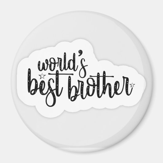 's Werelds beste broer Magnet Gift (Voorkant)