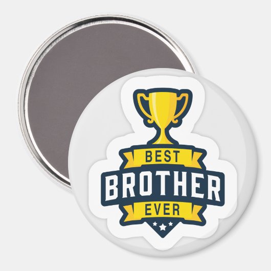 's Werelds beste broer Magnet Gift (Voorkant / Achterkant)