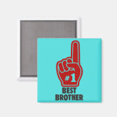 's Werelds beste broer Magnet Gift (Voorkant / Achterkant)