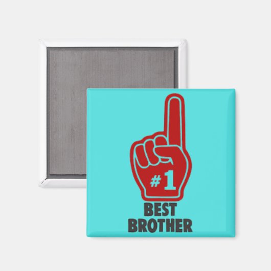 's Werelds beste broer Magnet Gift (Voorkant / Achterkant)