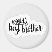 's Werelds beste broer Magnet Gift (Voorkant)