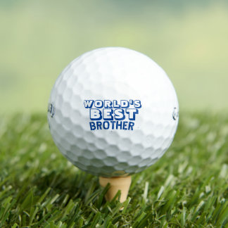 's Werelds beste broersport belettering golfballen