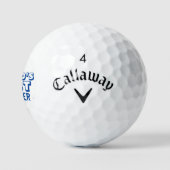 's Werelds beste broersport belettering golfballen (Logo)
